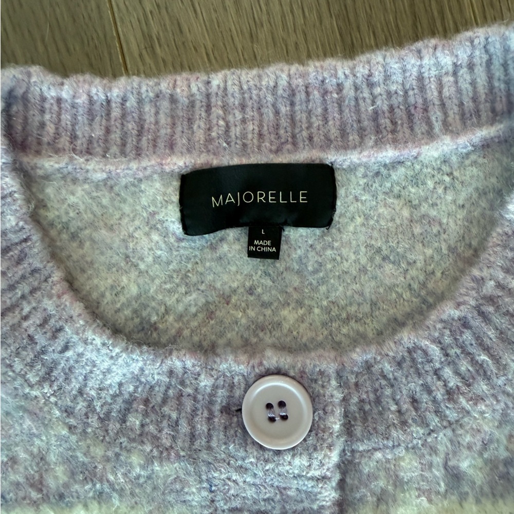 MAJORELLE Marnie Fair Isle Cardigan - Picture 4 of 4